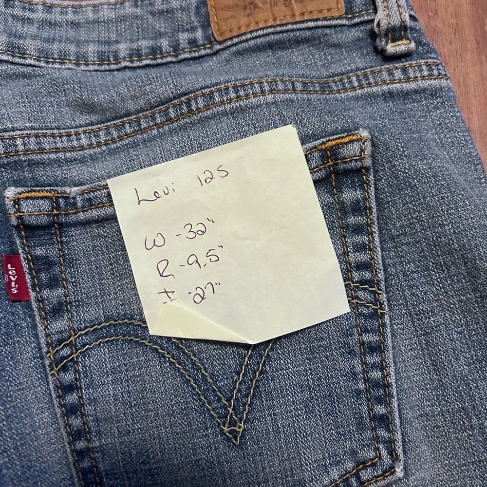 Levi’s 515 bootcut jeans 12 short 2000’s - Picture 8 of 8